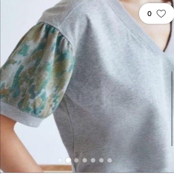 Anthropologie “Daily Practice” Puff Sleeved Top. - Picture 4 of 5